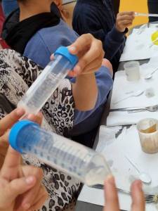 Scolaires au Village des Sciences Paris-Saclay