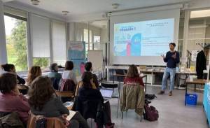 Sébastien Fromentin présente le projet de sciences participatives INRAE Le French Gut